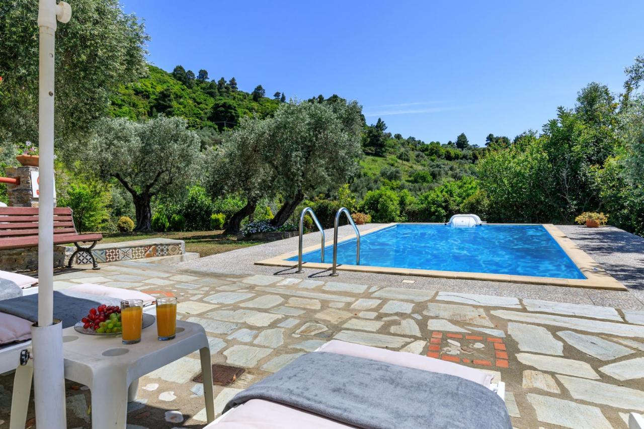 Villa Agia Marina Skopelos Town Bagian luar foto